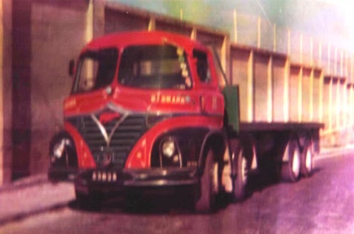 Foden container truck, 1973